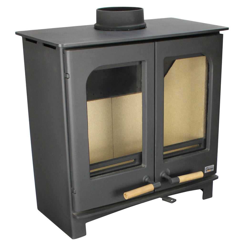 Northern Flame Panoramic 5 Twin Door — alternate product view