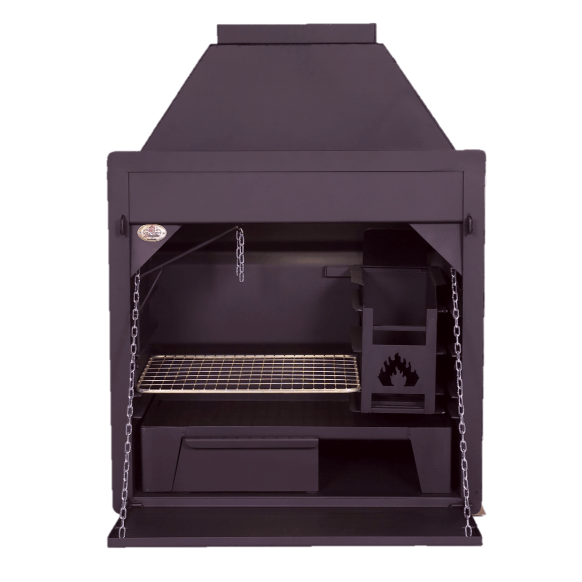 800 Deluxe Built-in Braai — main product image