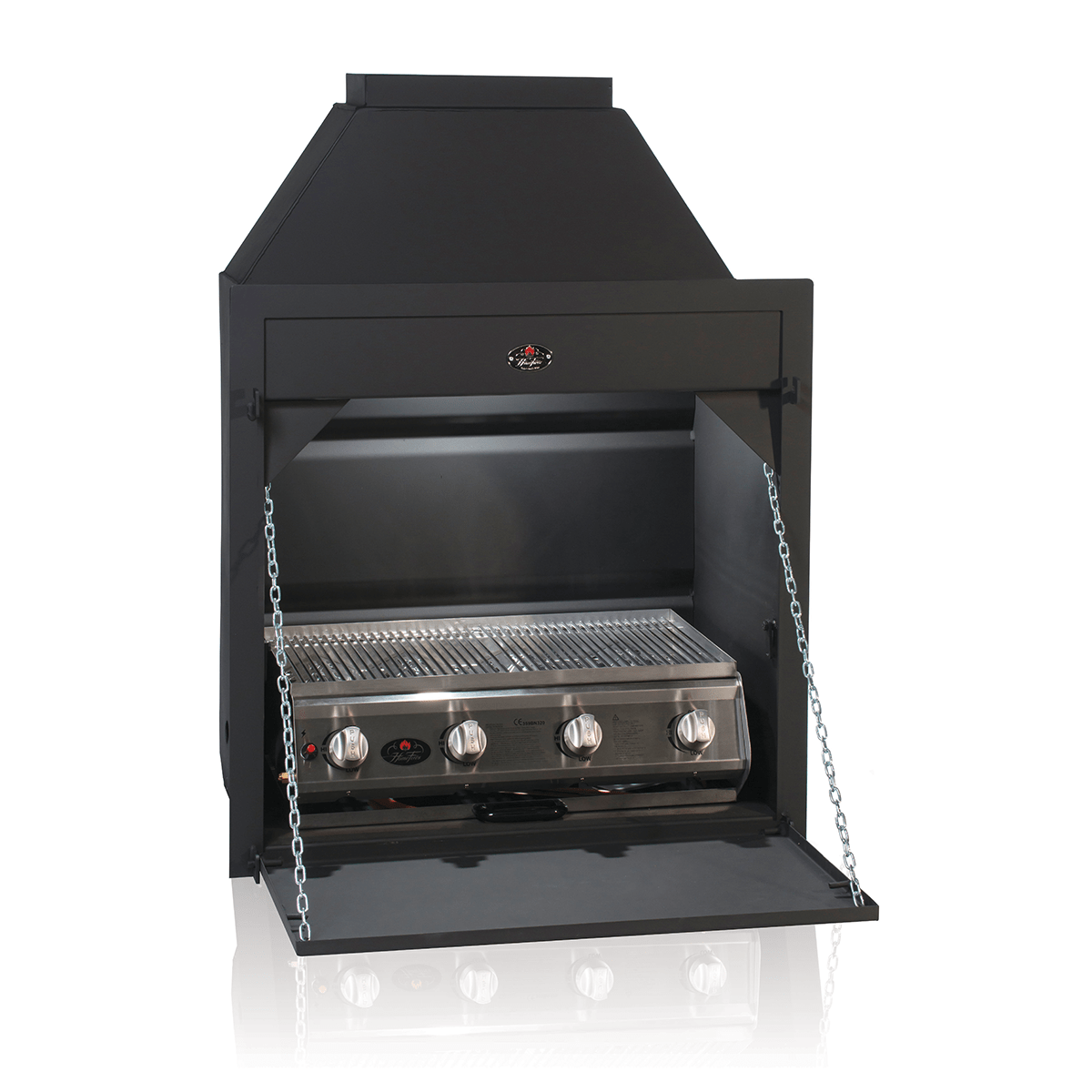 800 Super Deluxe Gas Braai — main product image