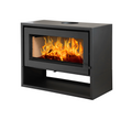 Flamm 950 on Log Base Freestanding Fireplace (13-16kW) — main product image