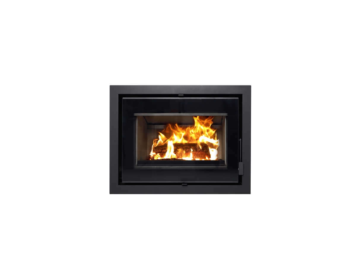 Flamm 750 Built-in Fireplace + Trim plate (11-14kW) — main product image