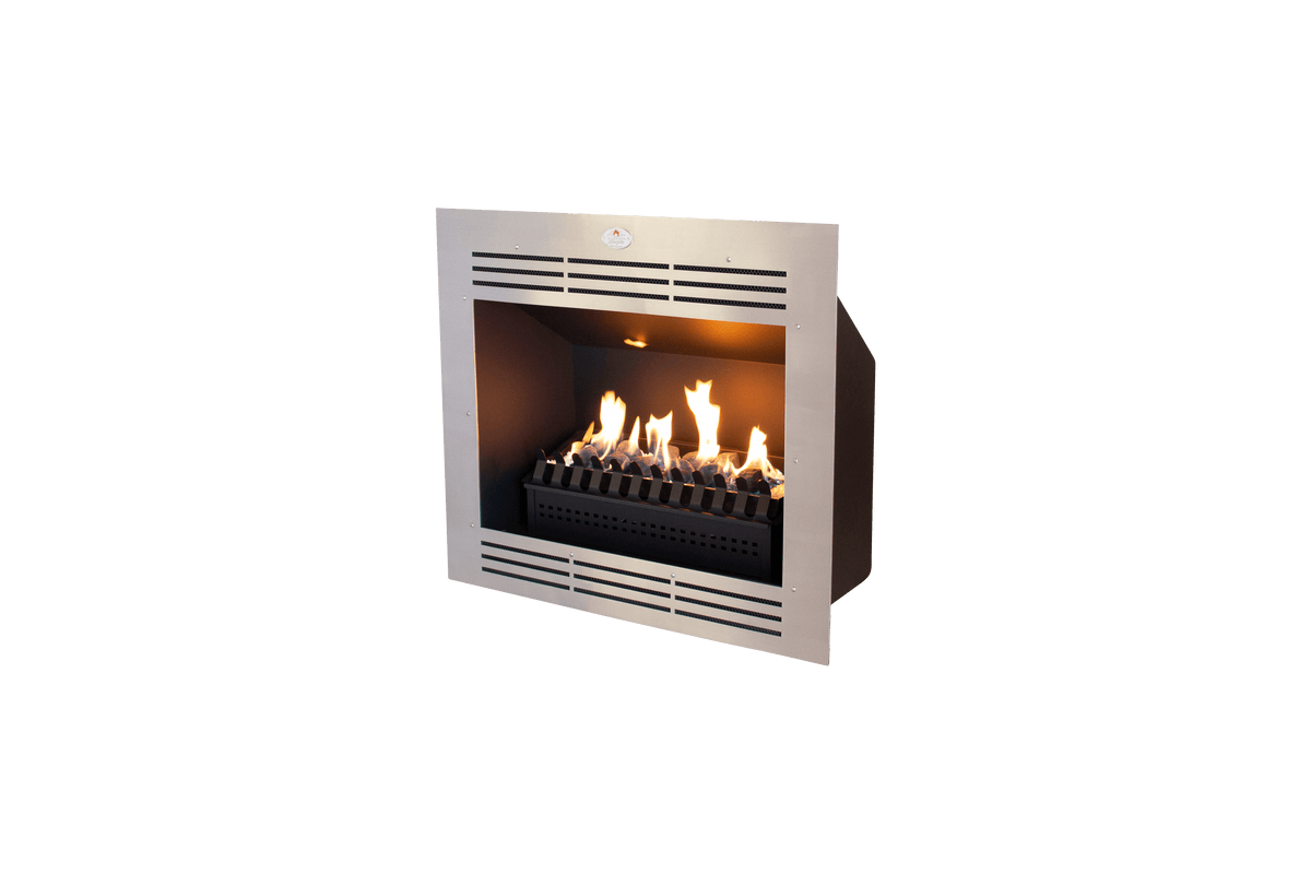 Firebox Vent Free Gas Built-in Model 940 Stainless Steel Facade (Coal Grate) — main product image