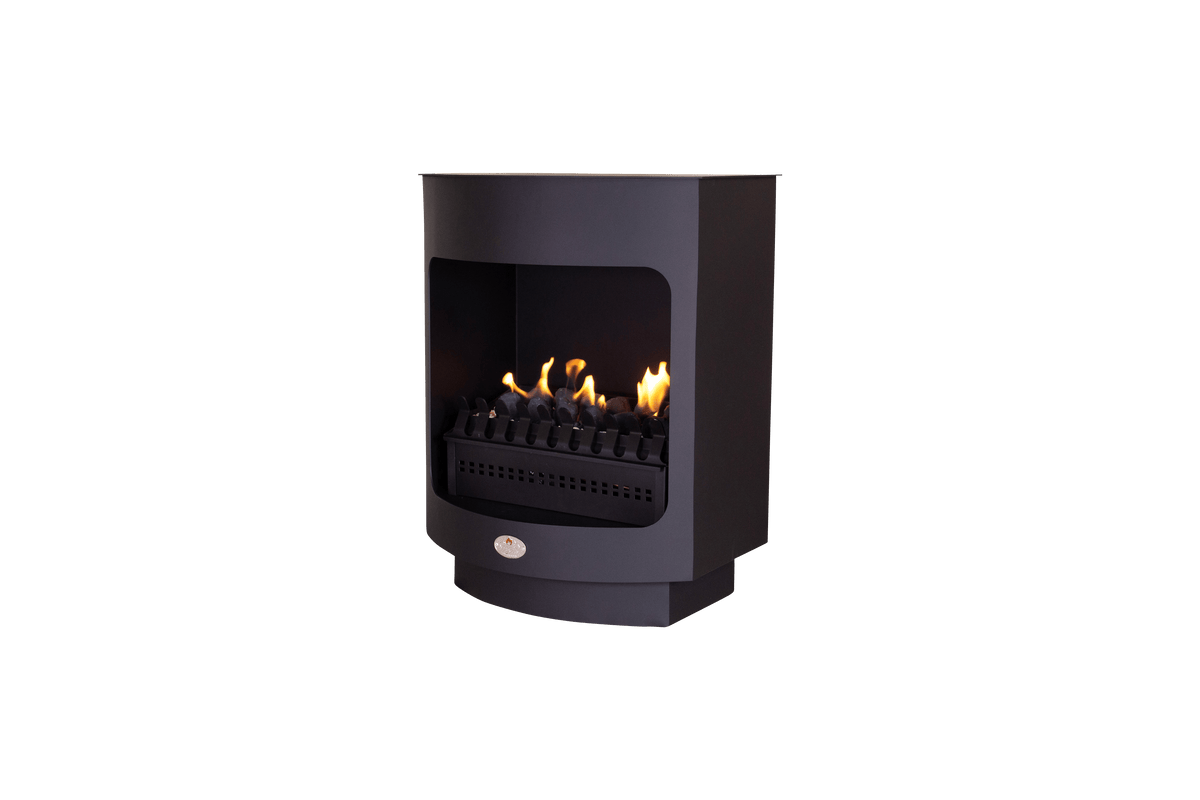 Maluti Gas Firebox Freestanding Model 650 Mild Steel Facade (Coal Grate) — main product image