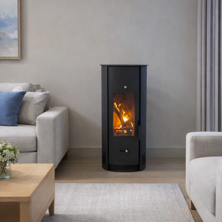 Ackerman – W9 Freestanding wood Fireplace 6kw