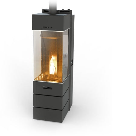 BellaVista S3 Plus freestanding Pellet Fireplace 11kw