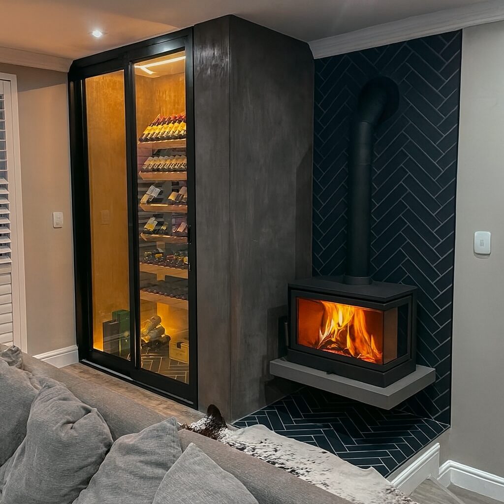 Kfd – Sto M14 R Freestanding Corner fireplace 15kw