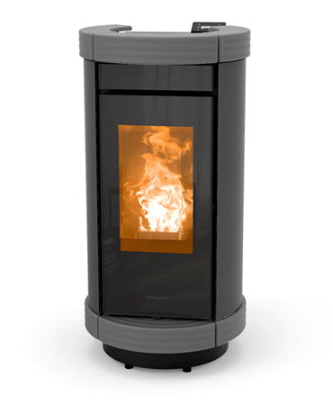 Thermorossi Dorica Metalcolor Natural Air EVO Pellet Fireplace 11.4kw