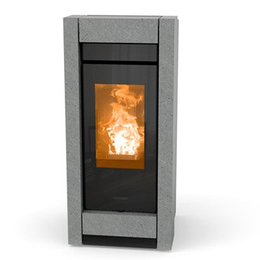Thermorossi Essenza Stone Natural Air EVO Pellet Fireplace 8.4kw