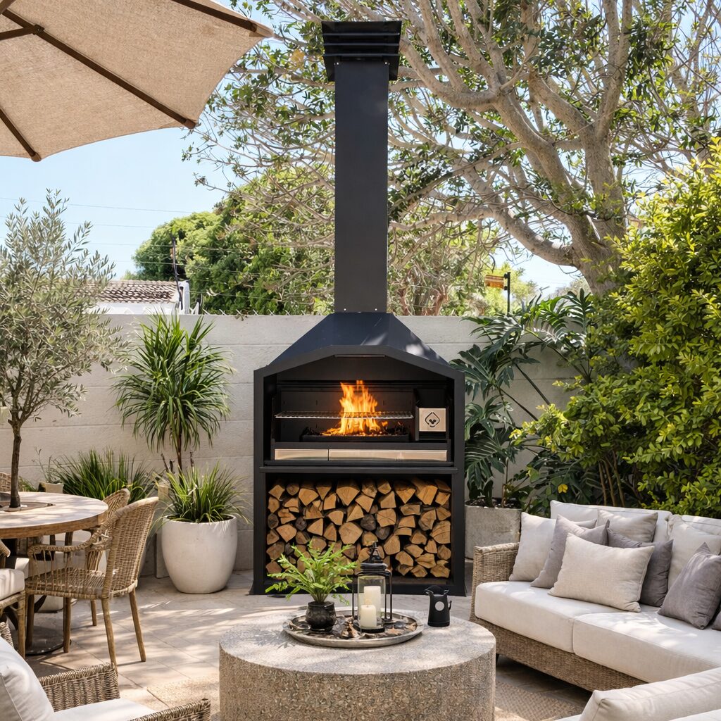 Wallart Freestanding Braai