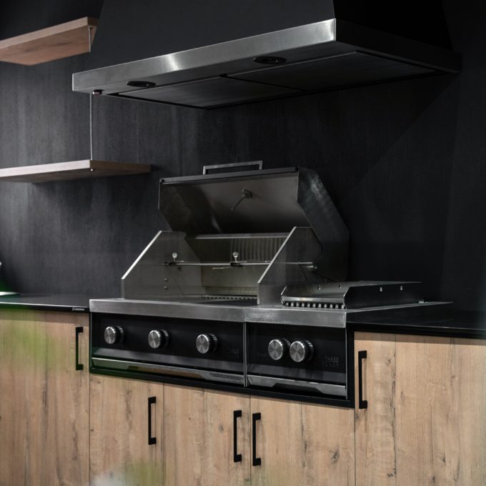 Tabletop/insert Power Gas Burner Add-On