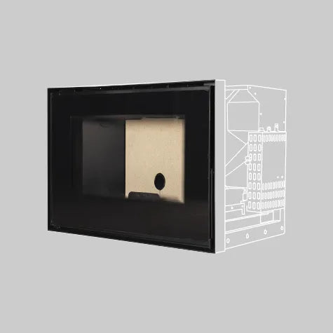 L’artistico – Gerico Built in Pellet Fireplace 9,8kw