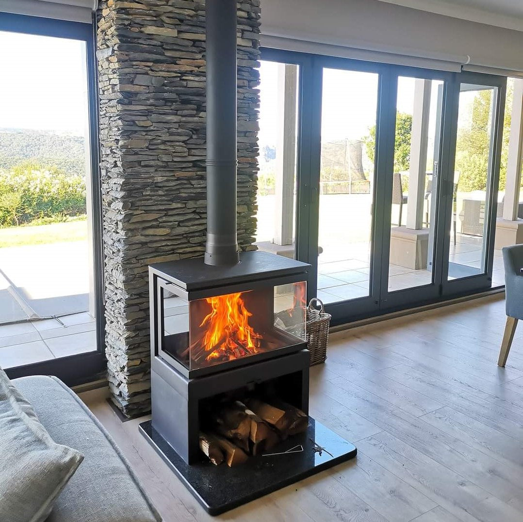 Kfd – Sto M14 3F 3 sided Fireplace Cast Iron 16kw