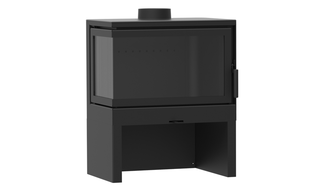 Kfd – Sto M14 L Freestanding corner fireplace 15kw