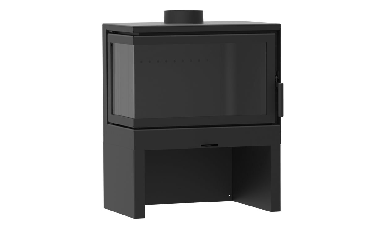 Kfd – Sto M14 L Freestanding corner fireplace 15kw