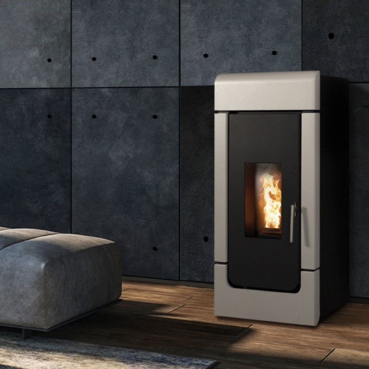 L’artistico – KUMA Pellet Fireplace freestanding 12kw