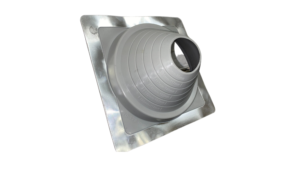 XS Flat Roof Flashing (SILICONE) 70-178mm Base: 250mm*250mm (YS134)