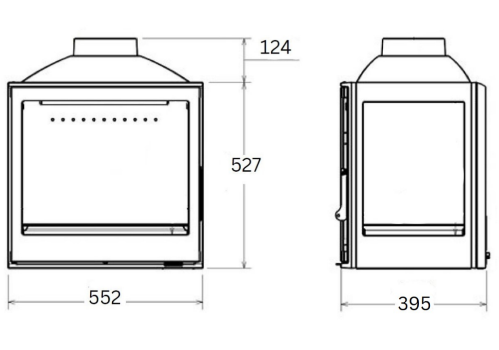 L5 LR Strasbourgh Side Glass — alternate view