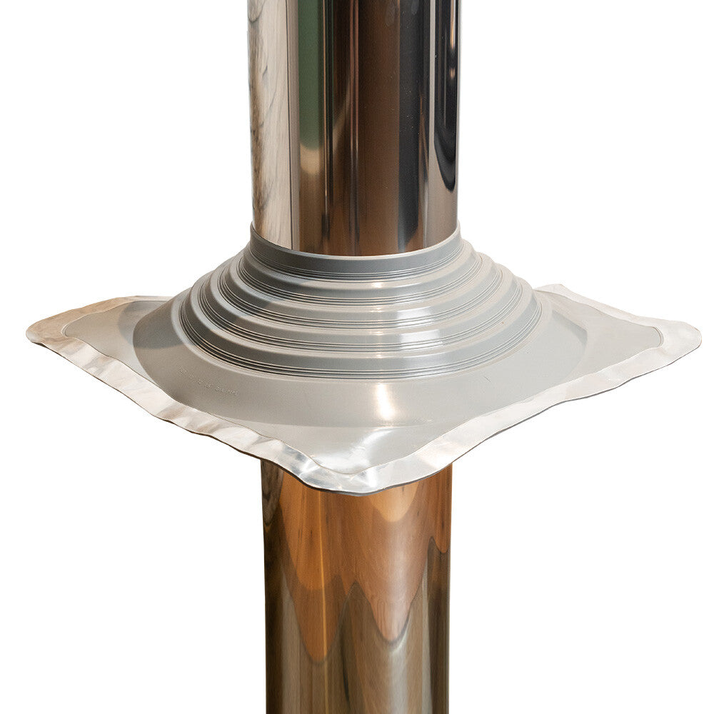 XXL Flat Roof Flashing (SILICONE) 254-457mm Base: 630mm*630mm (YS05)