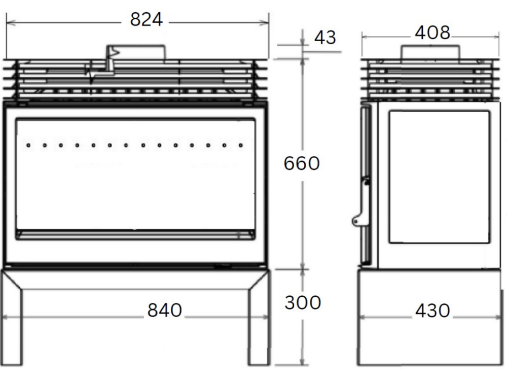 L91 LR Titan FS - Side Glass — alternate view