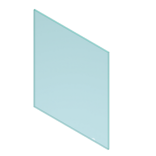 10mm Glass Baseplate - (850 x 750mm)