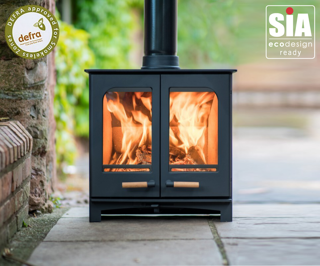 Northern Flame Panoramic 5 Twin Door — main product photo