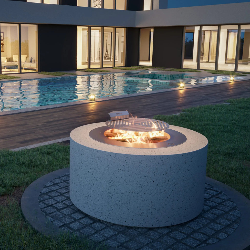 Rondo Wood Firepit