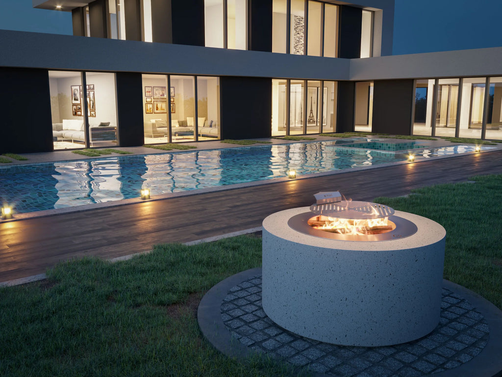 Rondo Wood Firepit