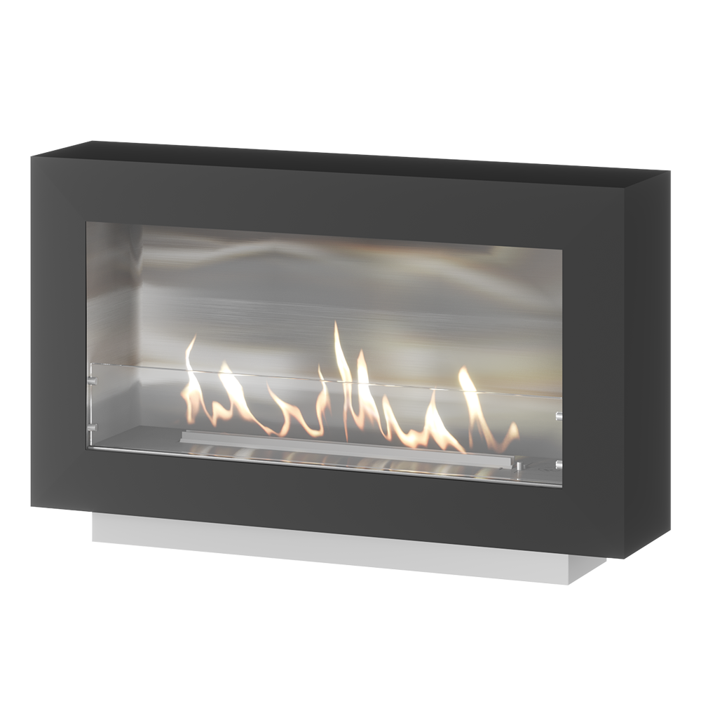 SAfire – Chanterie Wallart 1300 Black Gas fireplace