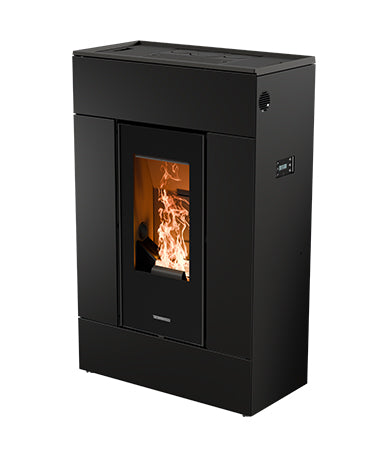 Thermorossi SlimQuadro Lumia Metalcolor Pellet Fireplace 10.2kw