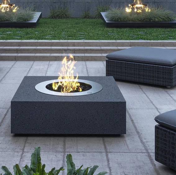 Square Gas firepit