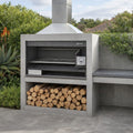 Stainless steel Wood Built-in Braai 1000mm