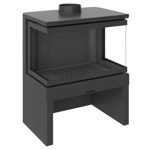 Kfd – Sto M14 3F 3 sided Fireplace Cast Iron 16kw