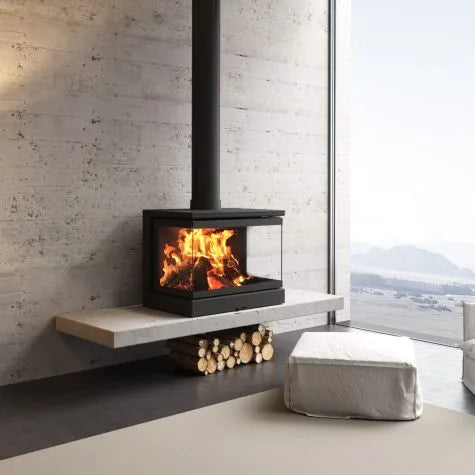Kfd – Sto M14 3F N/L table top Fireplace 3 sided16kw