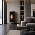 Thermorossi Dorica Metalcolor Natural Air EVO Pellet Fireplace 11.4kw
