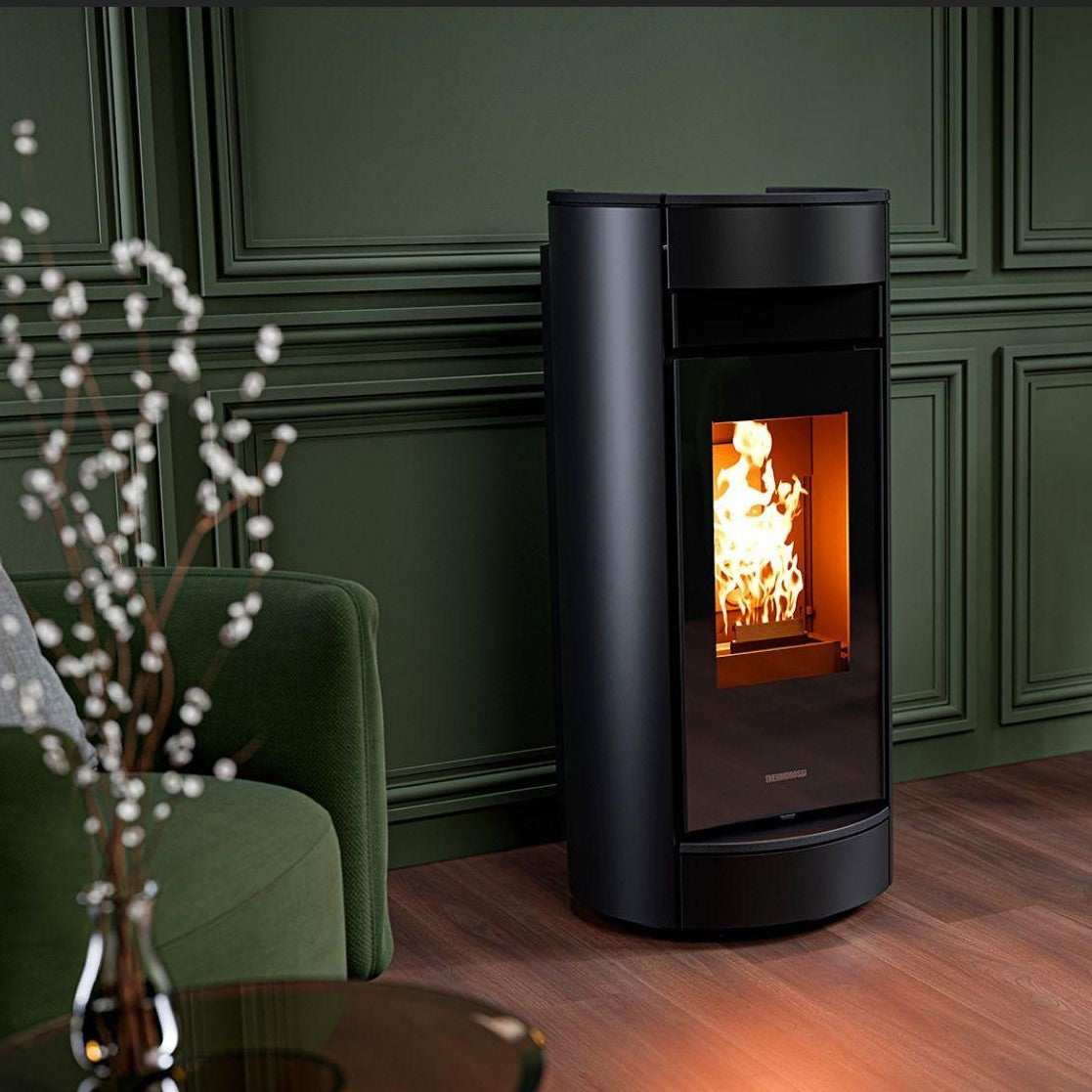 Thermorossi Moma Natural Air EVO Freestanding Pellet Fireplace 11.4kw