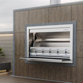 Built-In Gas Braai Premium Stainless steel 1220