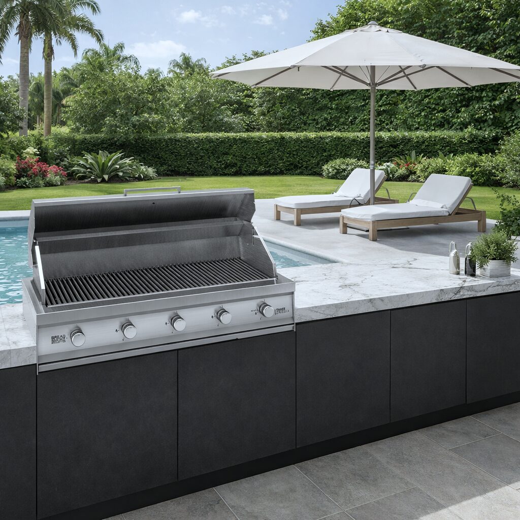 316 Stainless Steel Gas Braai Insert 1170mm