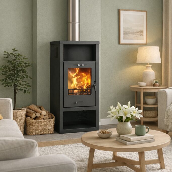 Ackerman – W10 Freestanding wood Fireplace 7,5kw